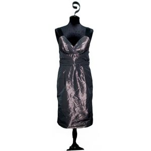 Banana Republic Purple Taffeta Dress ~ Size 6